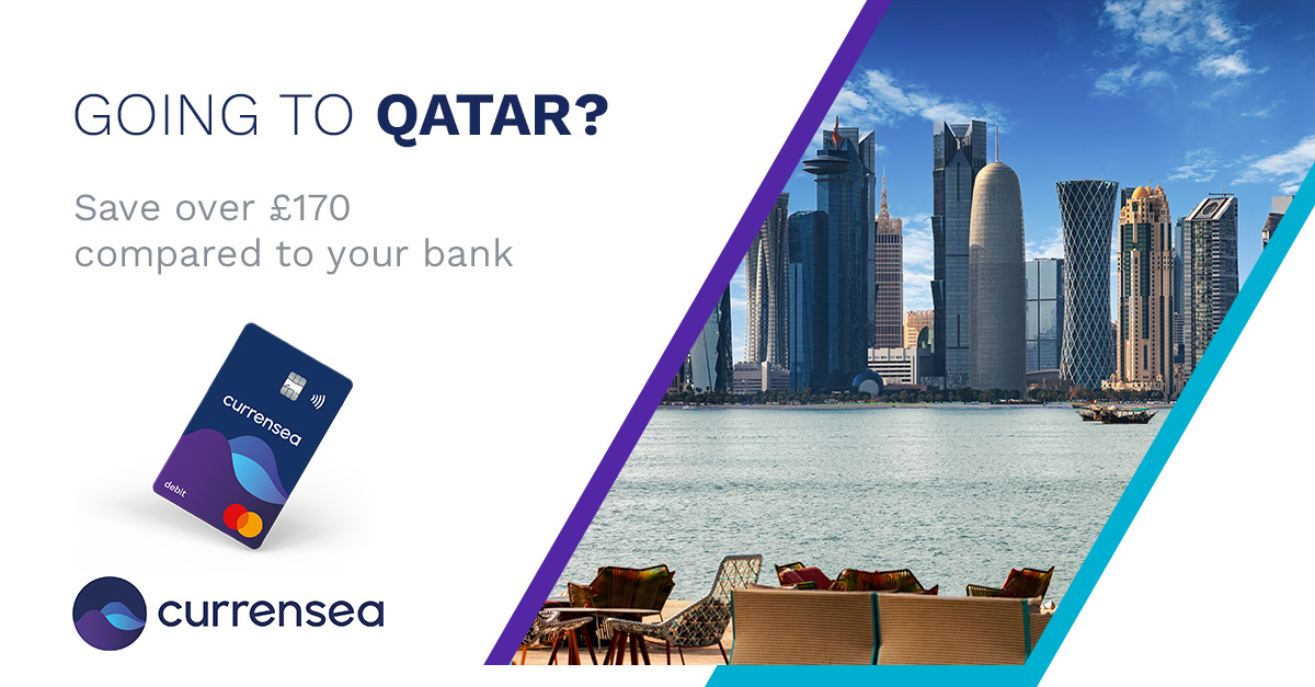 How much is a hotel room in Qatar? Currensea travel debit card